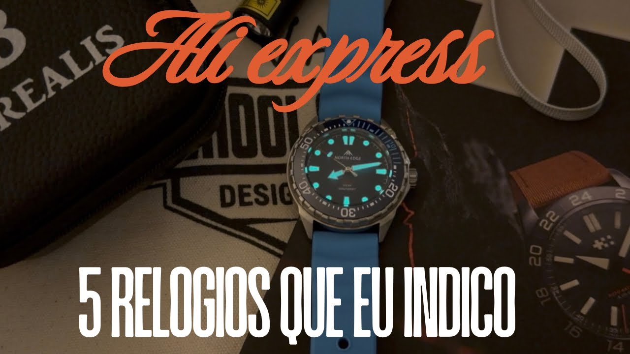 5 Relógios que eu indico no Ali Express!