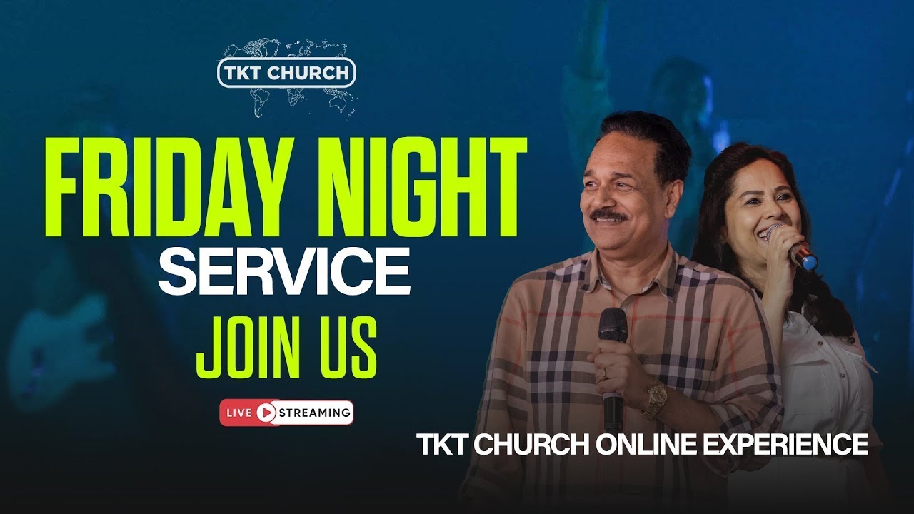 Friday Service Live with Bishop Samuel and  Pastor Merlyn Patta I  TKT CHURCH I 7 PM