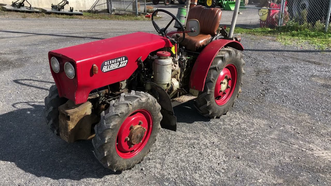 Lot 13 - Dexheimer 222 Tractor