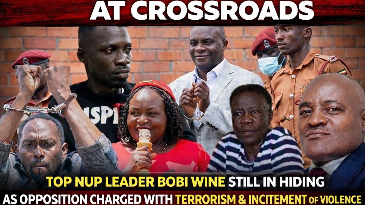 DEMOCRACY ON TRIAL:BOBI WINE IN HIDING AS OPPOSITION LEADERS FACE TERRORISM CHARGES