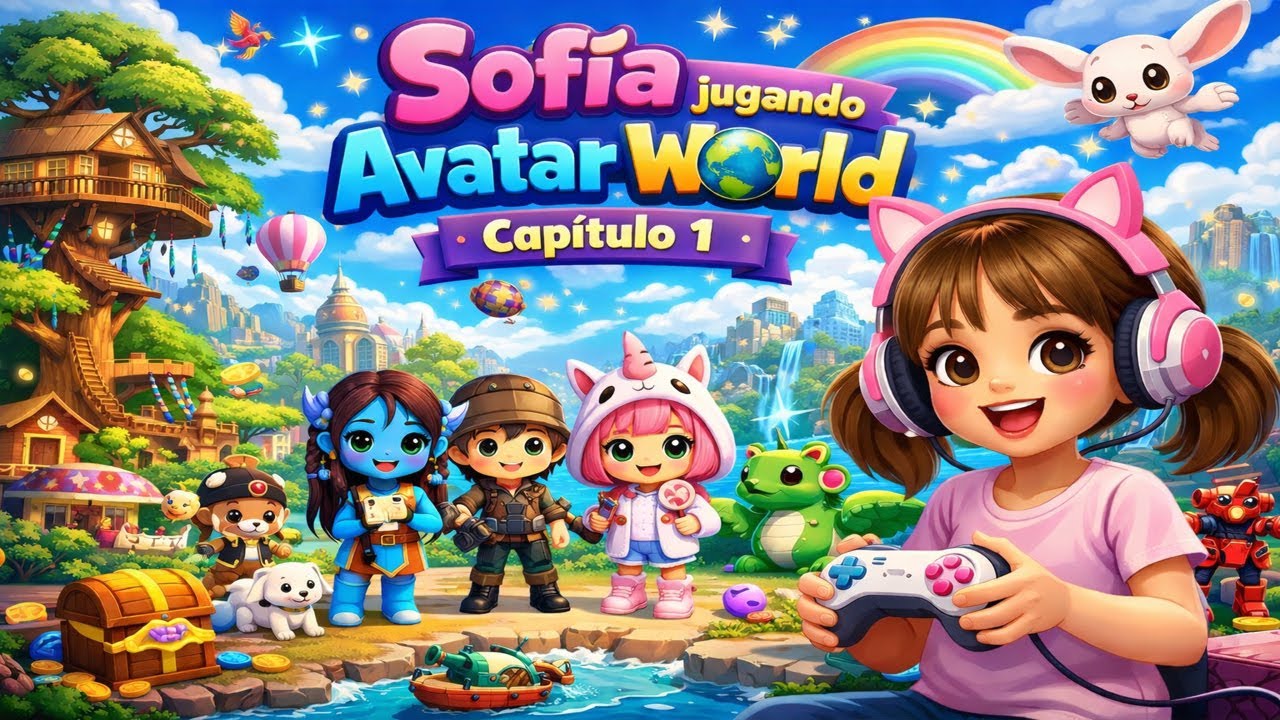 Sofía juega Avatar World y pasan cosas divertidas | Capítulo 1 🌈👧..!!