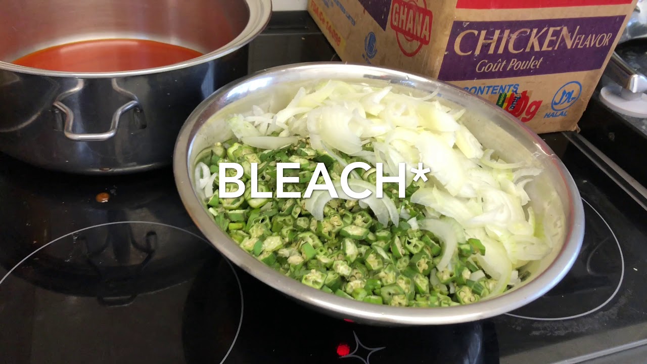 How to cook fry okra | Sierra Leone fry okra