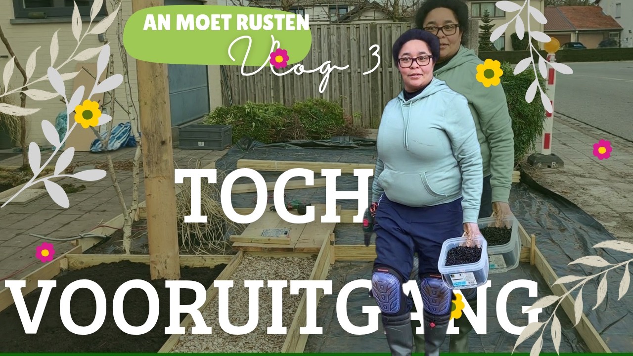 DIY Tuin Renovatie Vlog 3 – Ik Doe Het Alleen Terwijl An Herstelt