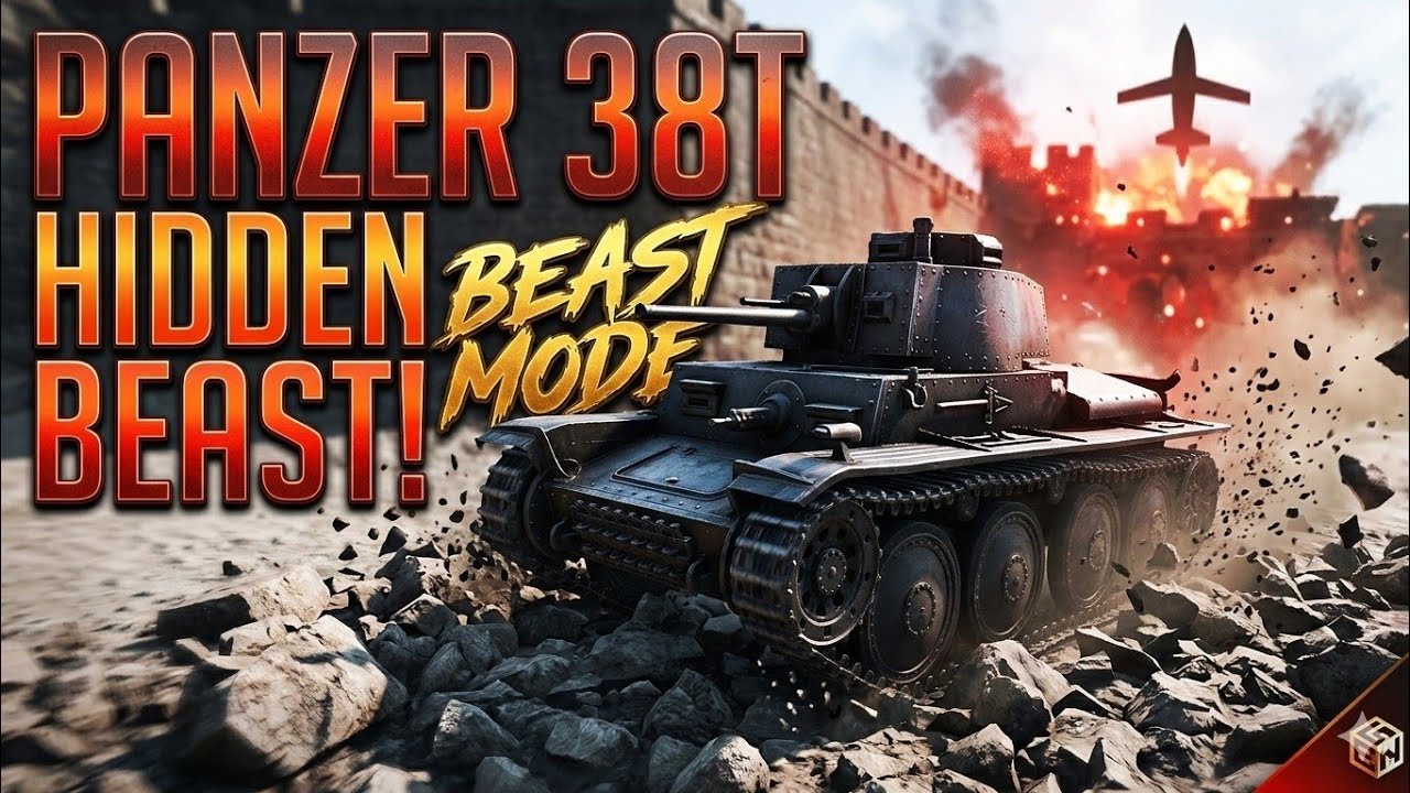 Panzer 38T Is a Hidden Beast! | Tank Gameplay Highlights – SHG_YT