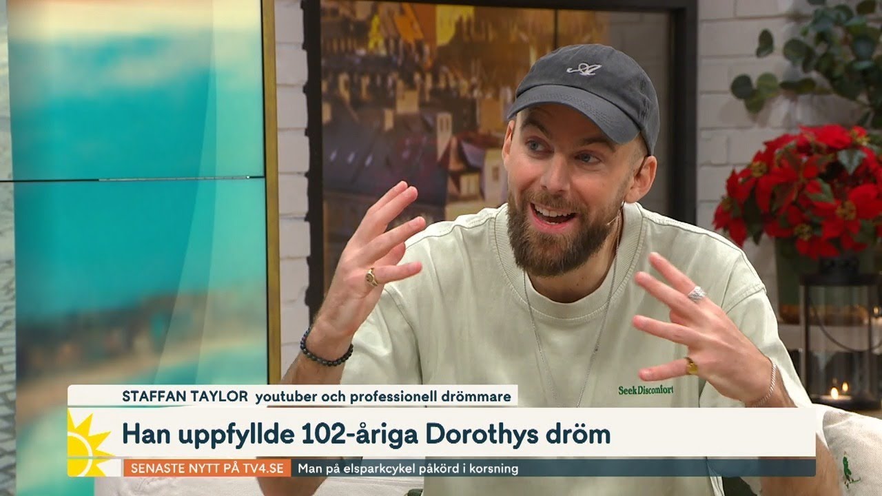 Han uppfyllde 102-åriga Dorothys dröm: ”Sa ja till allt”  | Jul med Ernst | TV4 & TV4 Play