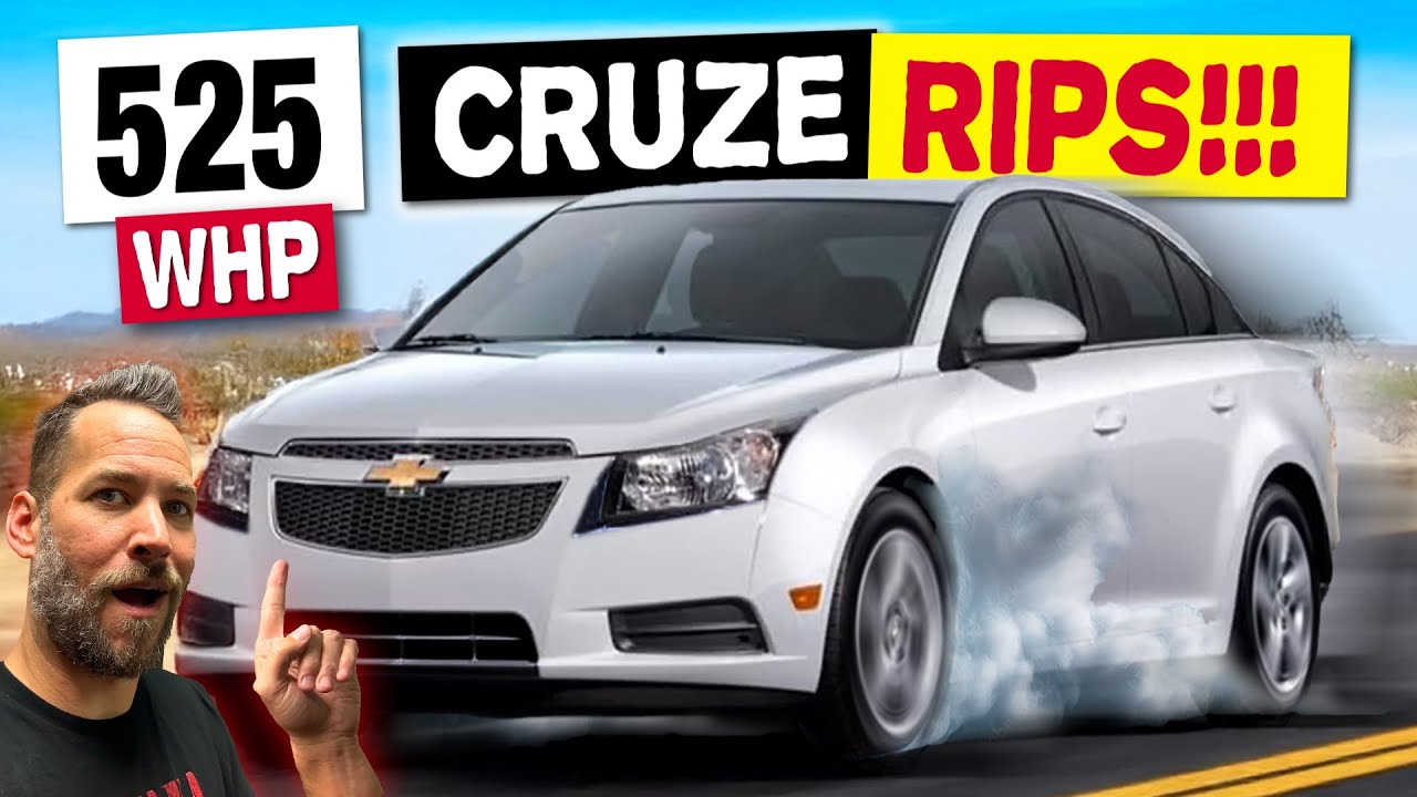 Taking the 525 whp 1.8 Turbo Chevy Cruze for a Rip on the Streets of Mexico