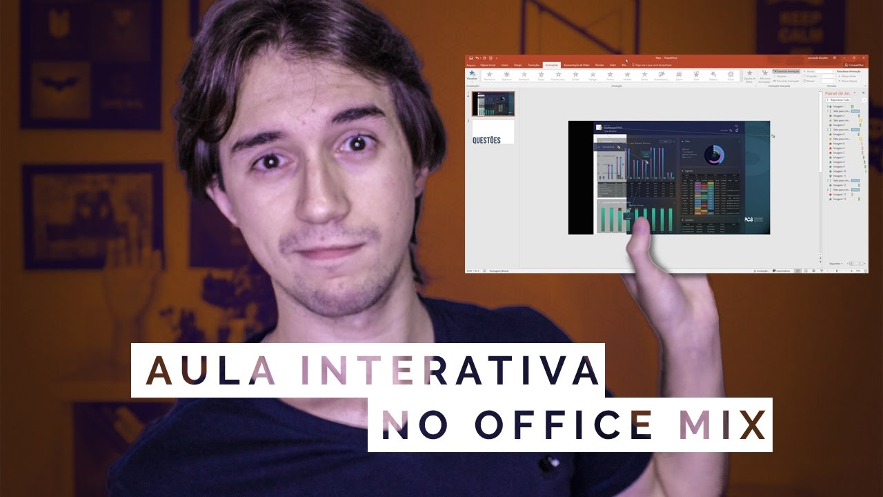 Como fazer uma aula interativa no Office Mix