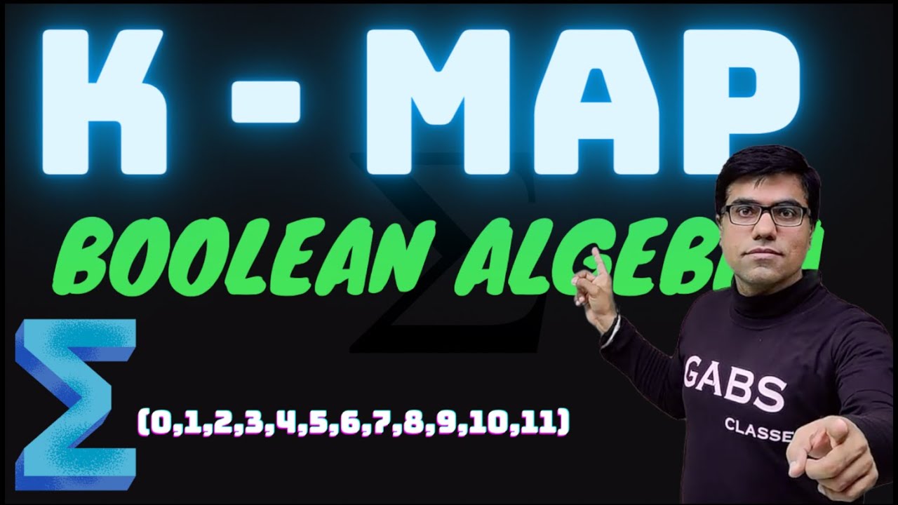 K Map Using Logic gates | 4 Variable K Map | K Map in Digital Electronics Basics