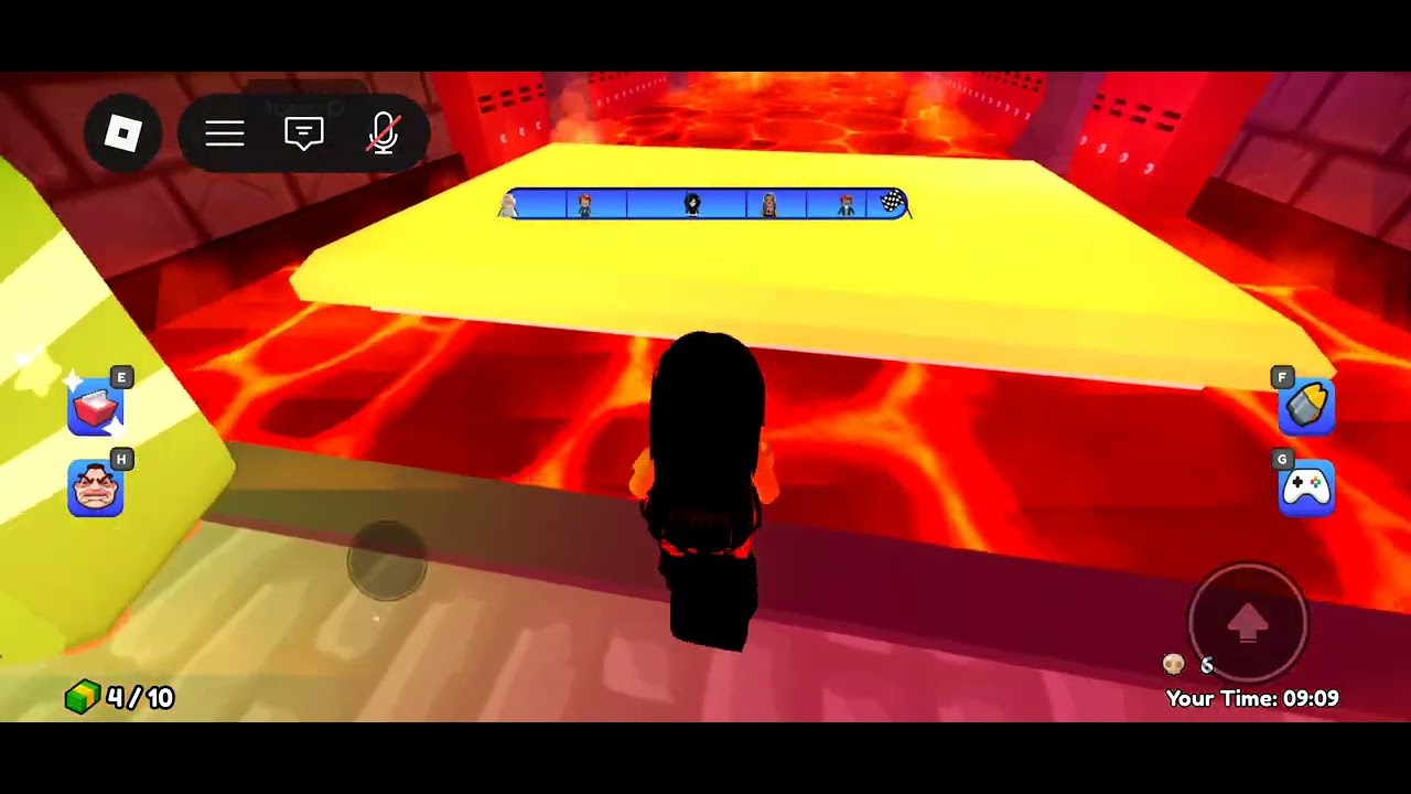 Playing roblox bully with my friends obby