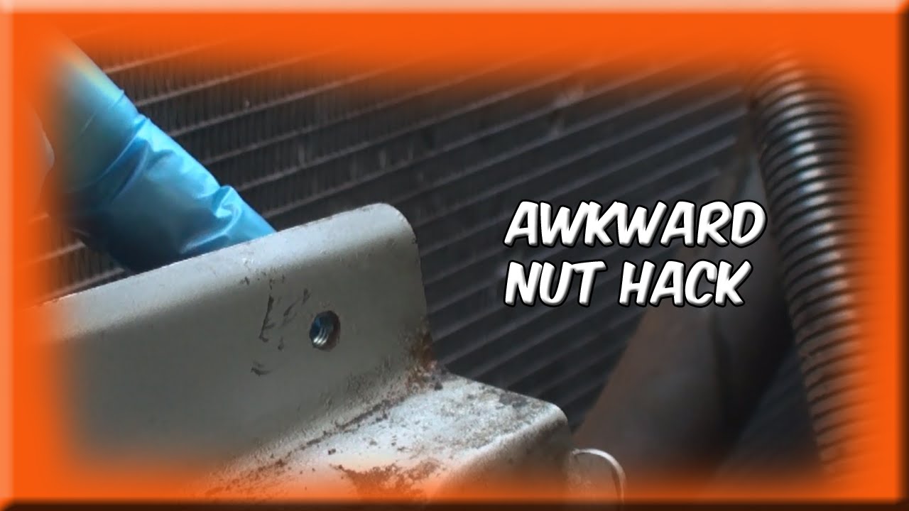 Fitting An Awkward Nut In A Tight Spot Retro Hax Life Hacks
