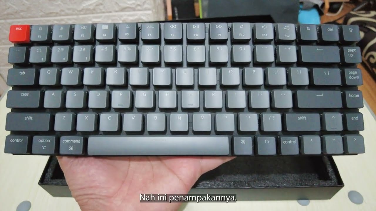 UNBOXING KEYCHRON K3 V2 BROWN SWITCH