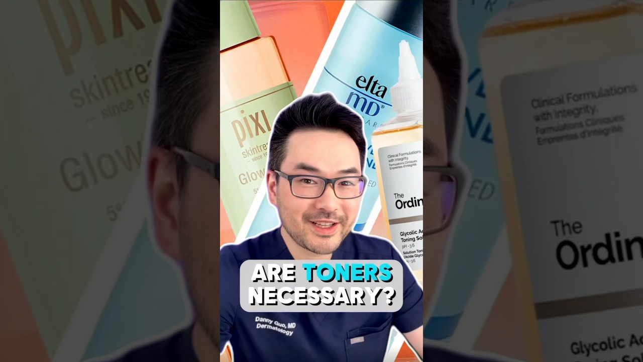 Are toners necessary? #skincare #dermatology #toner