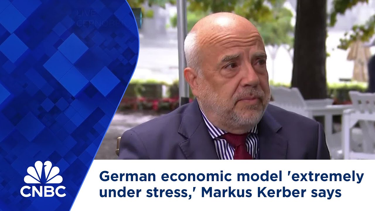 German economic model 'extremely under stress,' Markus Kerber says