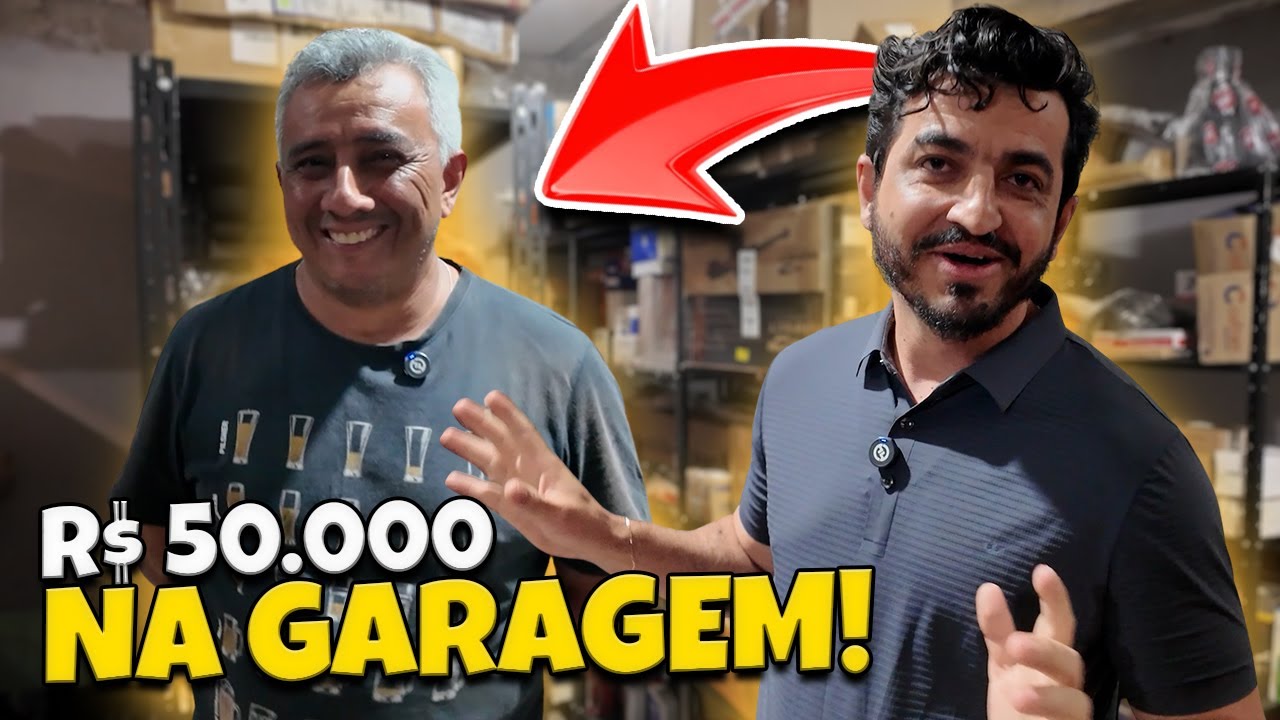 ELE FATURA 50 MIL NA GARAGEM DE CASA COM LOGÍSTICA REVERSA