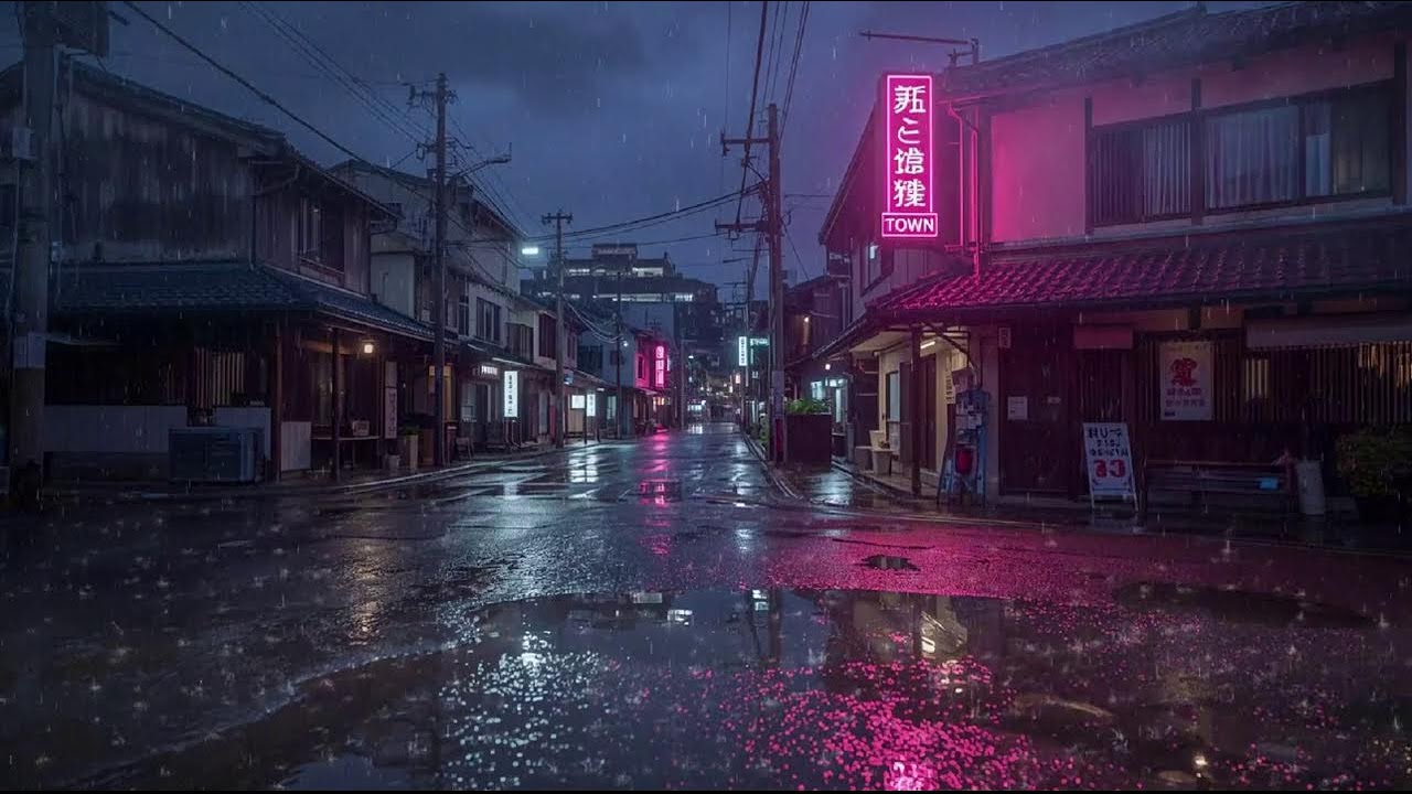 Rainy Night Lofi Mix 🌙 Calm Chillhop Beats to Relax, Study & Sleep #31
