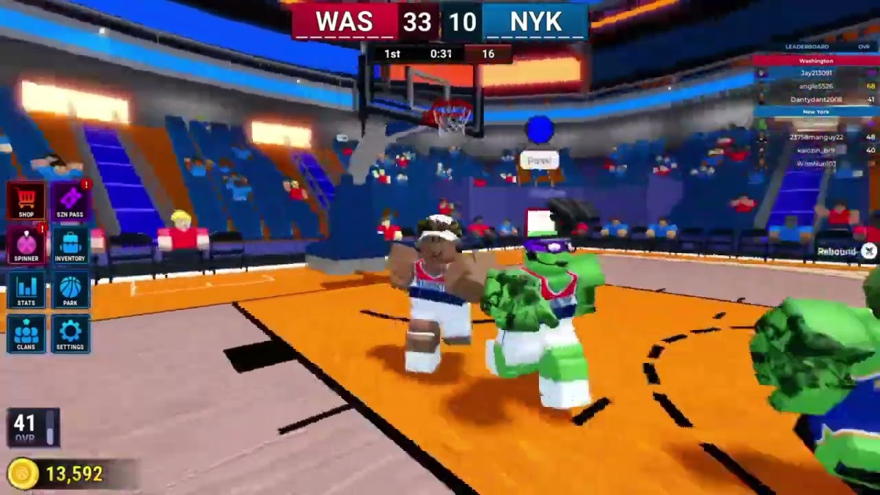 RBA(Roblox Basketball League) | Washington Wizards Vs New York Knicks