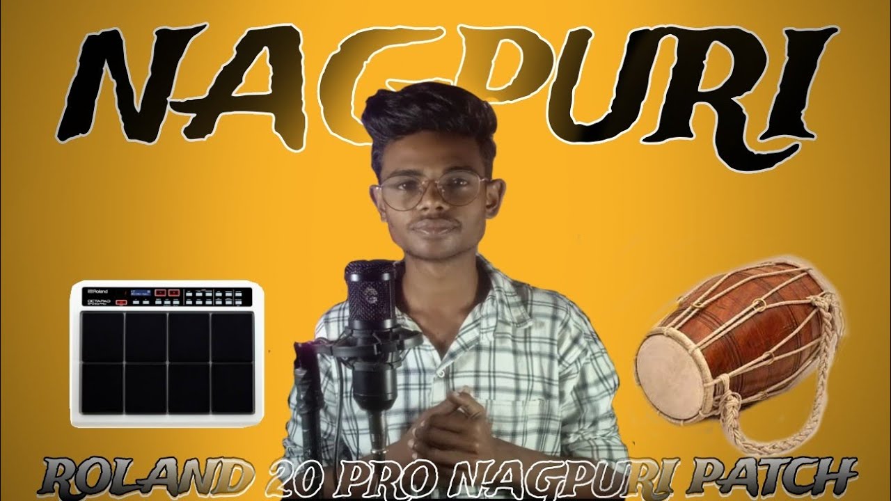 नागपुरी Beth // DHOLAK or PAD KA FULLY  MAJA // ROLAND 20 PRO//NAGPURI ROLLING IN SPD 20 PRO OCTAPAD
