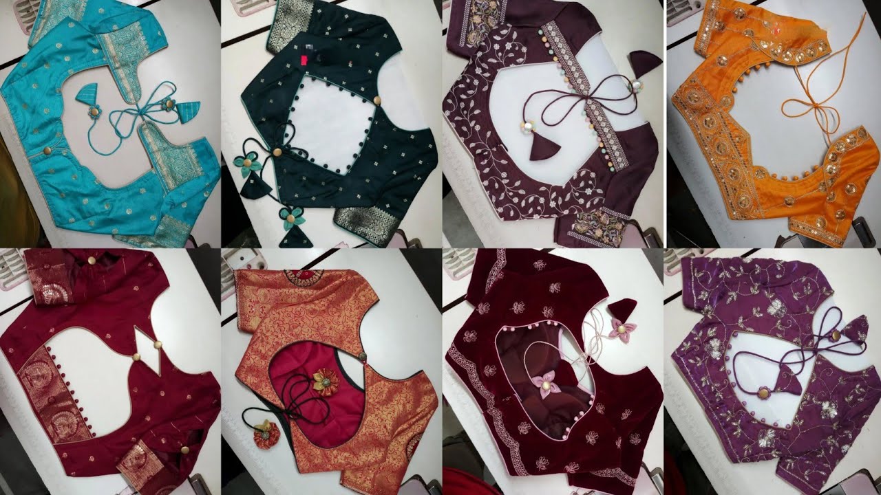 Blouse back neck designs 2025|| very beautiful blouse neck designs|| #blouse #neck #blouse 