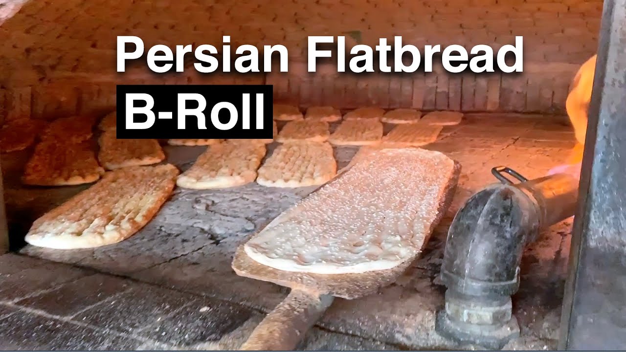 [4K] Epic cinematic B-Roll of a Persian flatbread (Barbari) Bakery in Iran