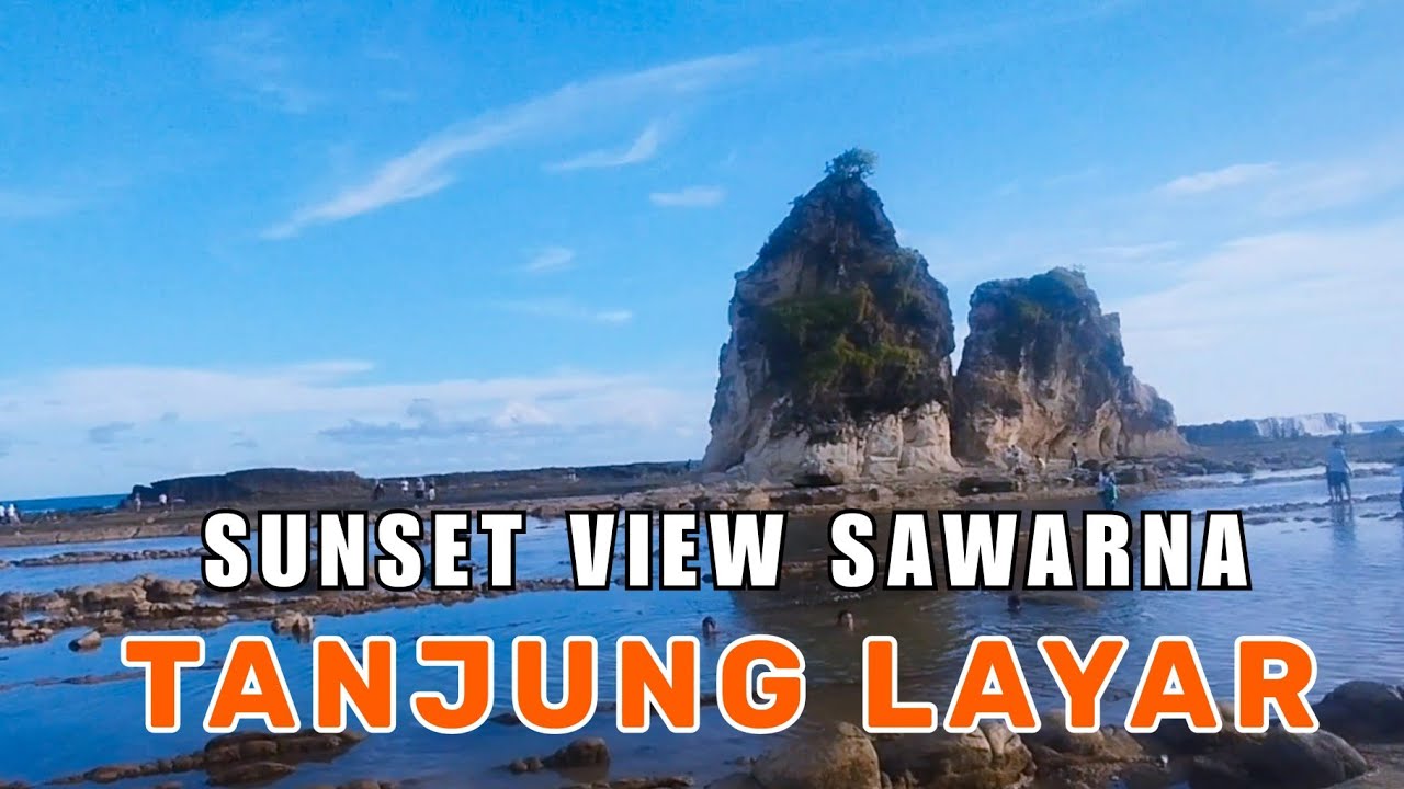 PERJALANAN MENUJU PANTAI TANJUNG LAYAR SAWARNA