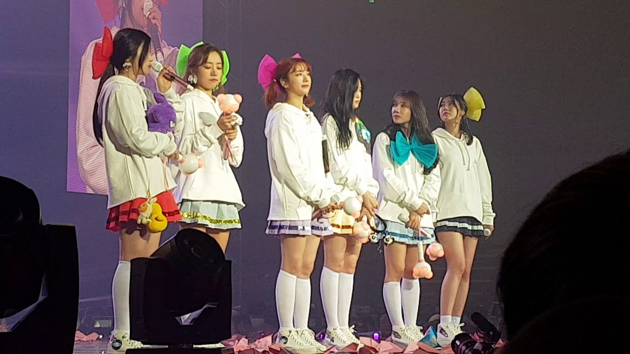180113 apink 마지막멘트2
