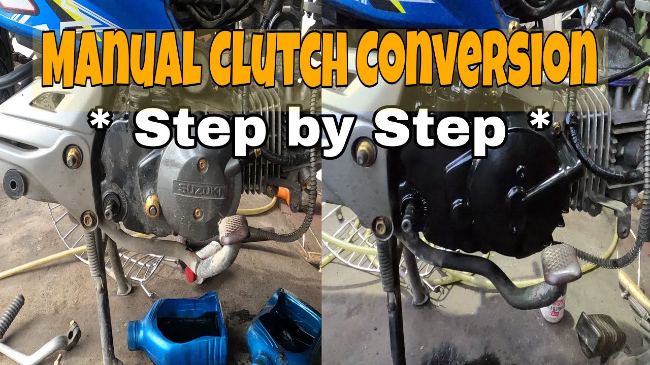Manual Clutch Conversion (step by step procedure)