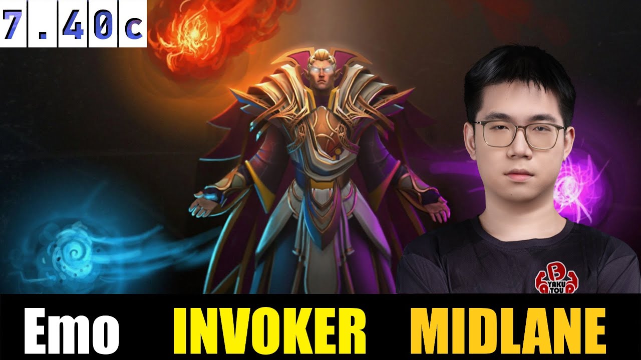 🤯 Emo[Invoker] MID 7.40c - DOTA 2 HIGHEST MMR MATCH#dota2    #dota2gameplaypro