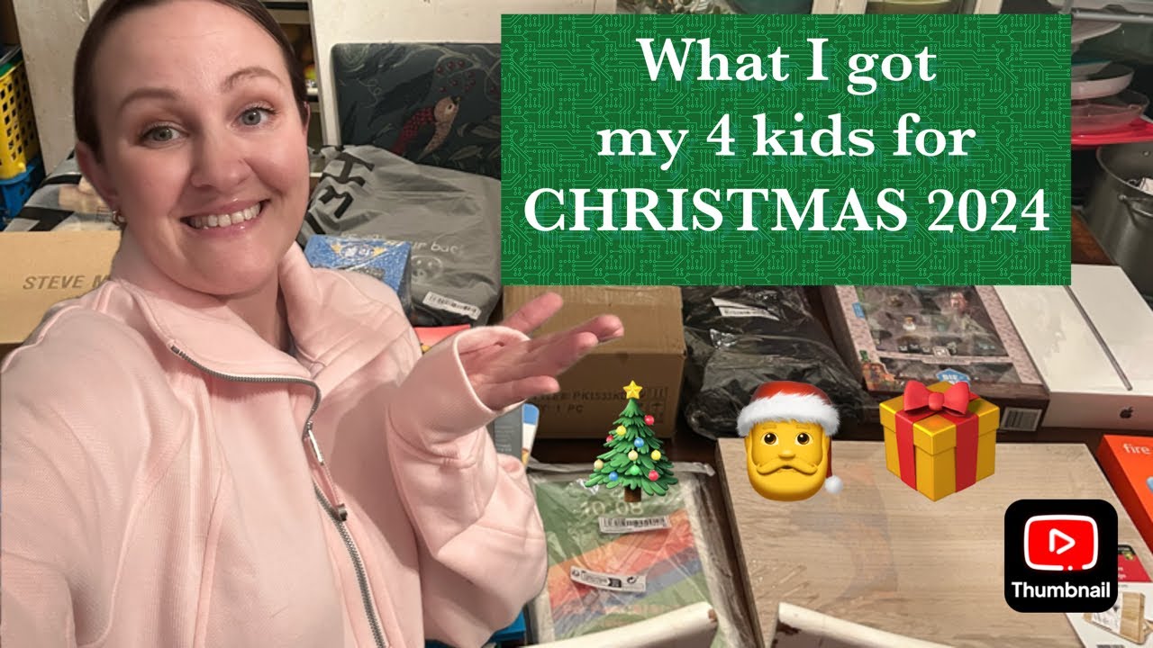 WHAT I GOT MY KIDS FOR CHRISTMAS 2024! 4 GIFT RULE, BUDGET FRIENDLY, INTENTIONAL GIFTS, TEEN &LITTLE