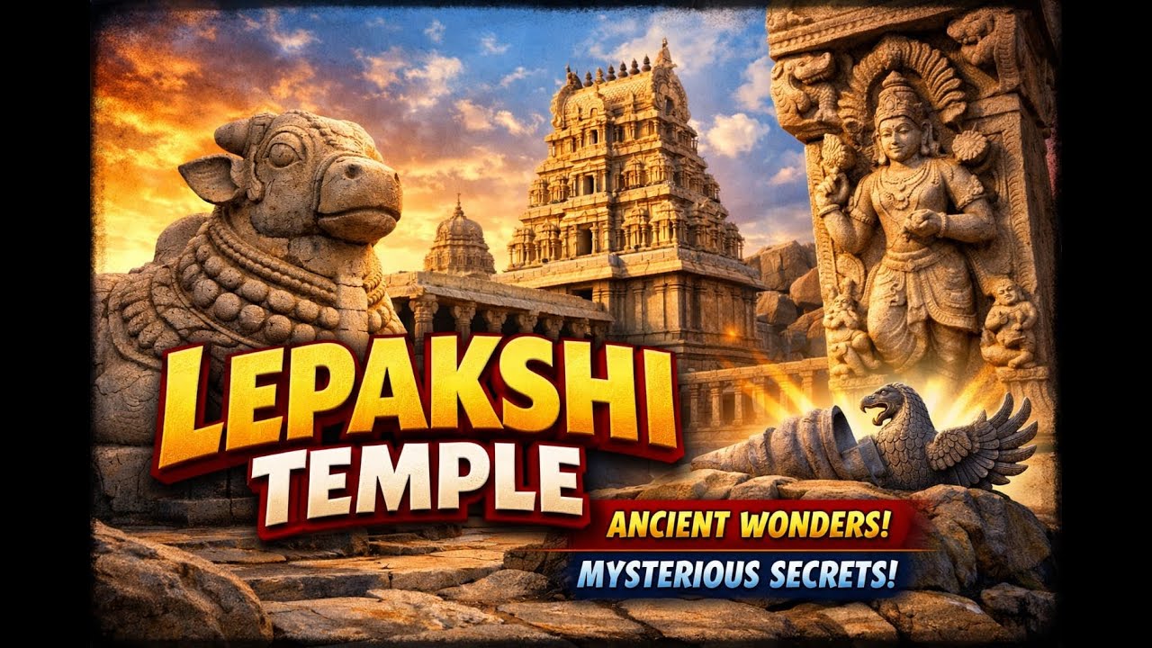 Lepakshi Temple Secrets Revealed | India’s Floating Pillar Mystery 🛕😲 | 16th Century Architectural