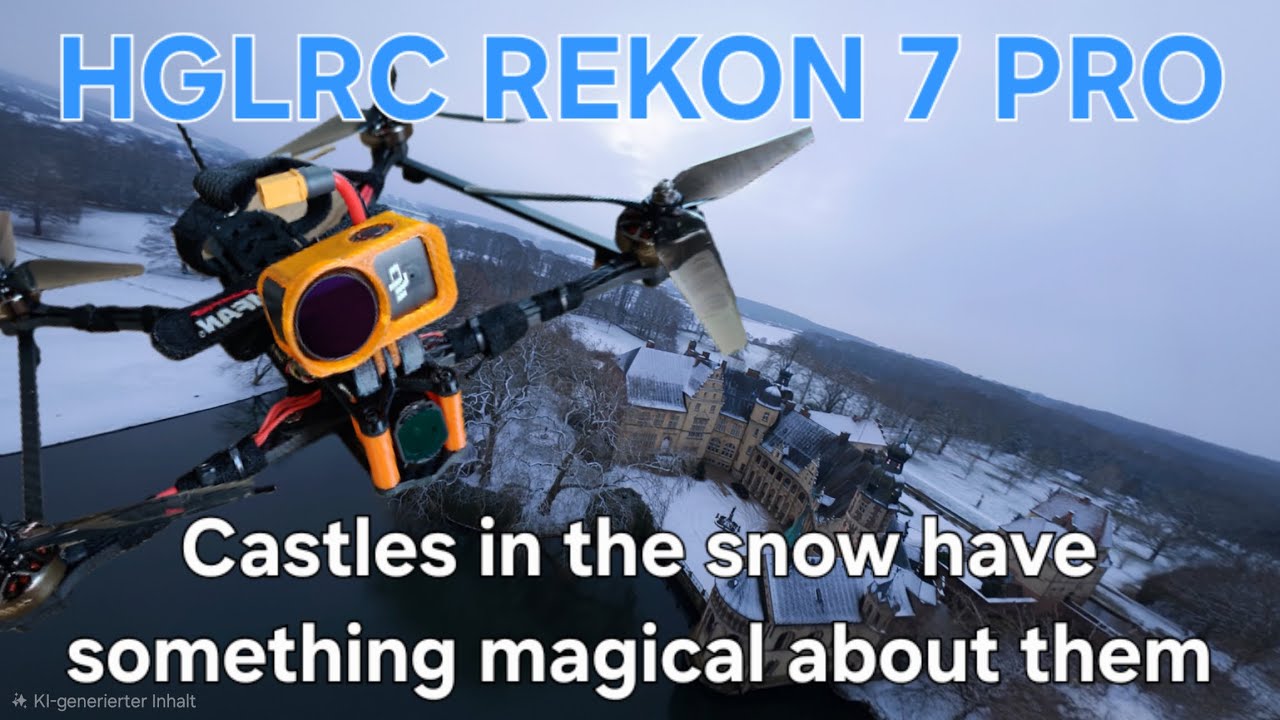 FPV Drone Long Range Flight - HGLRC REKON 7 PRO - DJI NANO - cinematic long range at -1 degrees #fpv