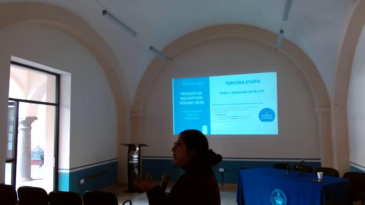 Plática de Inducción de Servicio Social y Prácticas Profesionales