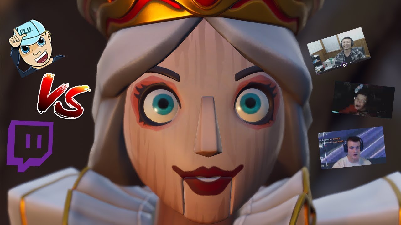 Killing Twitch Streamers #9 - Fortnite Battle Royale