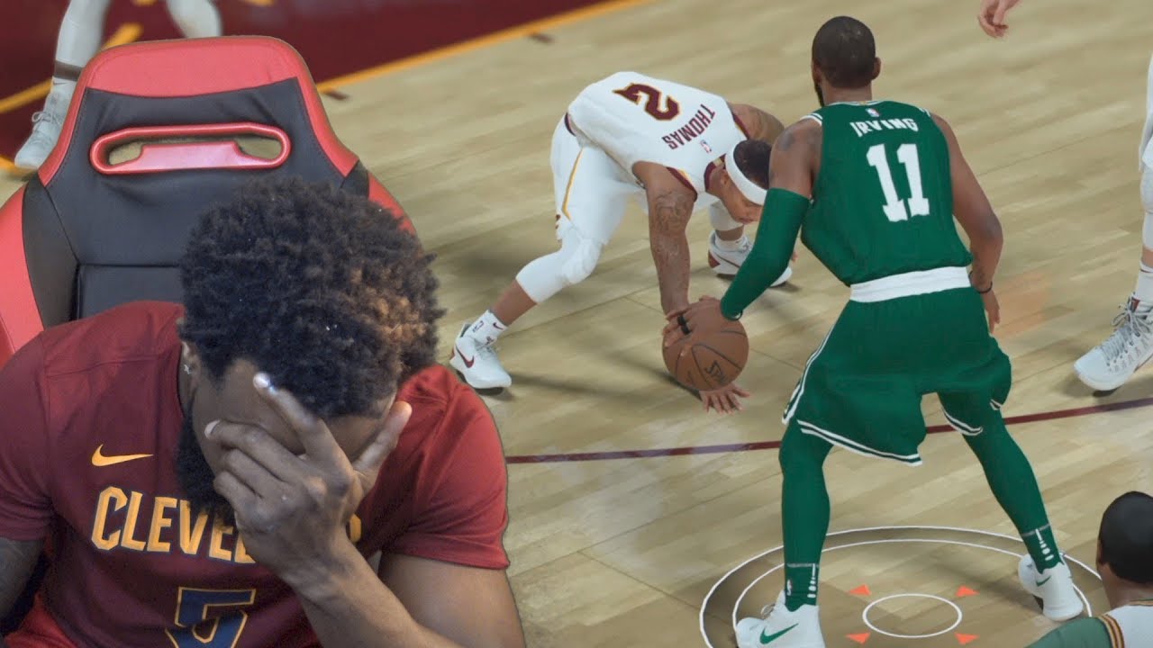 KYRIE IRVING CROSSES ISAIAH THOMAS! WOW!! NBA 2K18 MyCareer