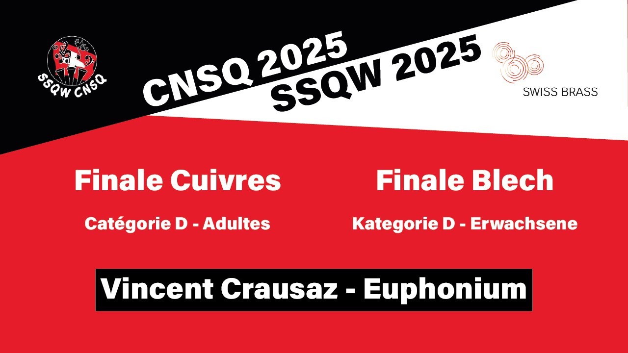 NSQC 2025 - Category D (Adults) : Vincent Crausaz
