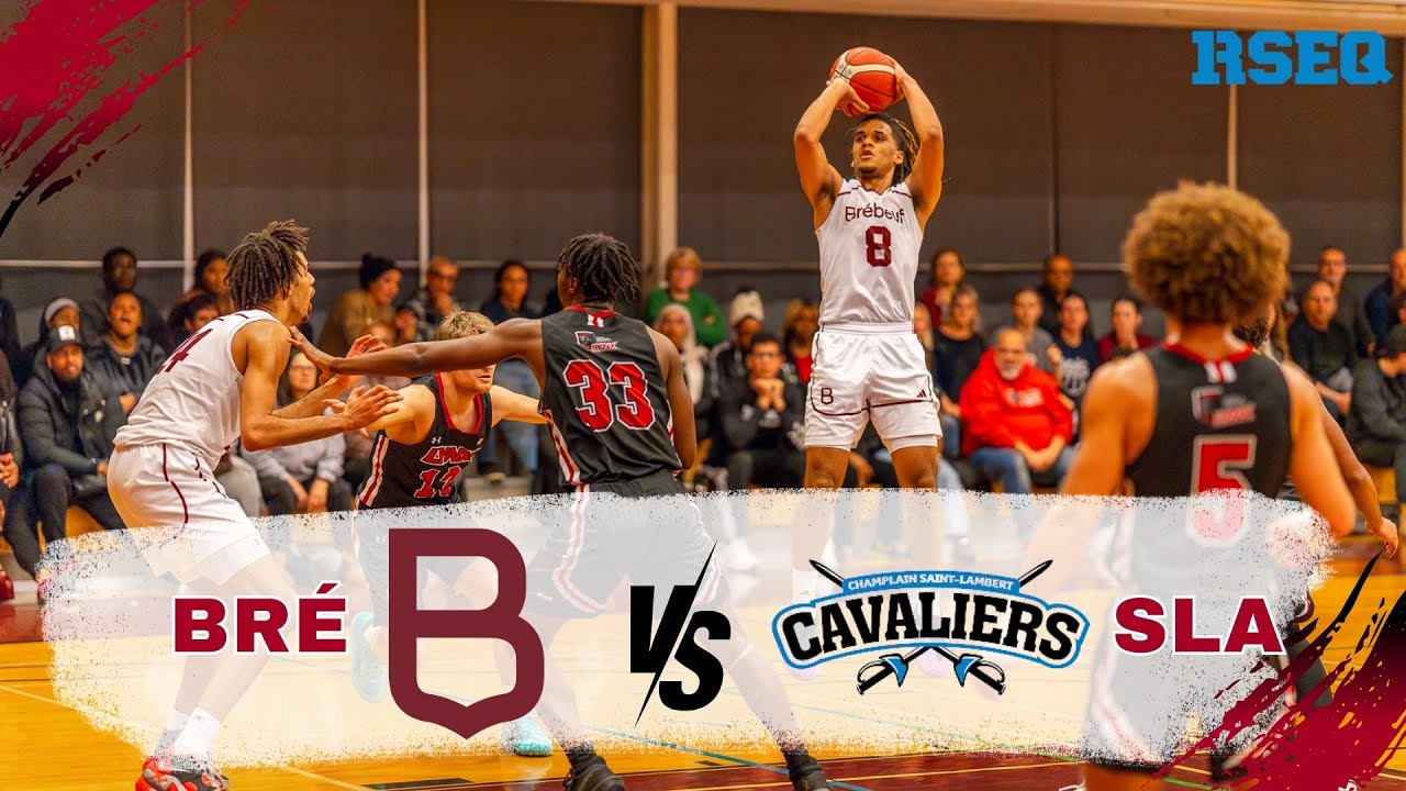 RSEQ Basketball collégial masculin D1: Champlain Saint-Lambert @ Jean-de-Brébeuf [14 février 2025]