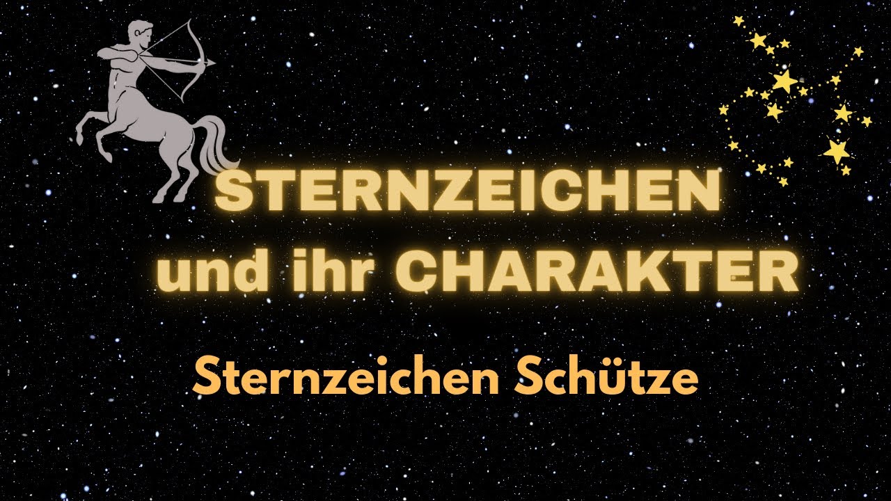Sternzeichen Schütze - Charakter und Merkmale
