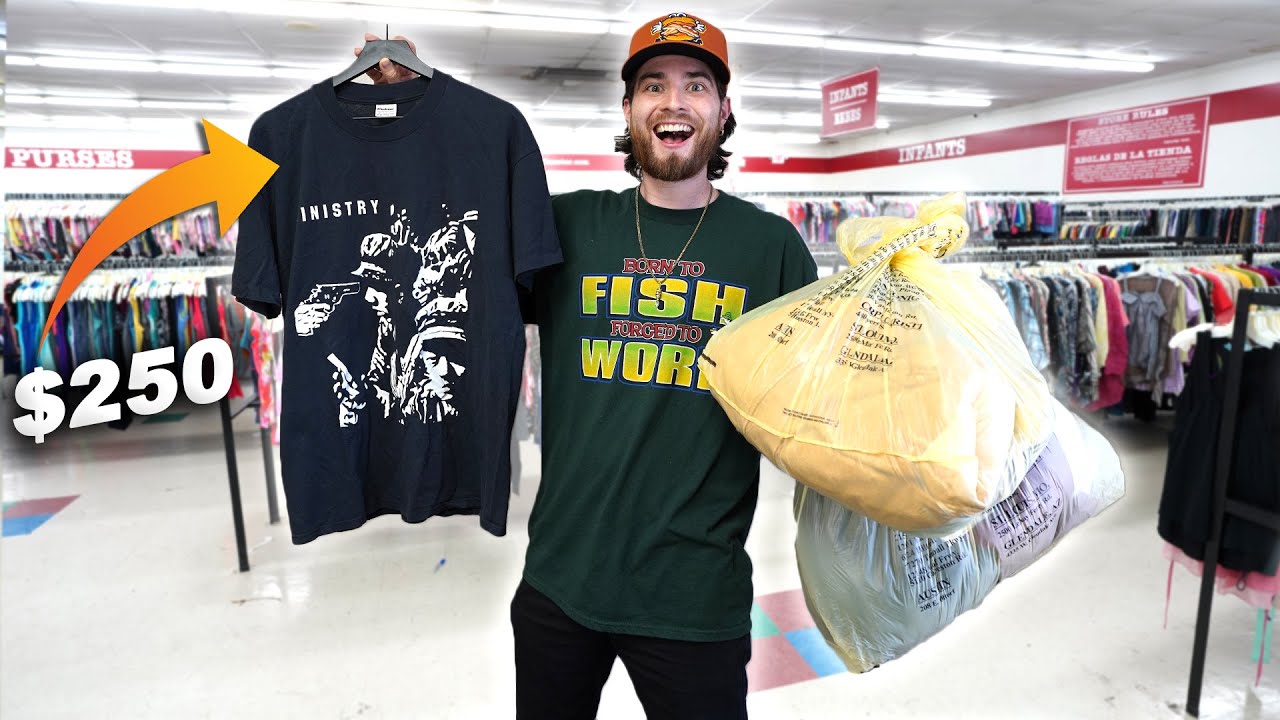 CRAZY $250 Shirt Found In The Thrift Store!! Vintage Haul!