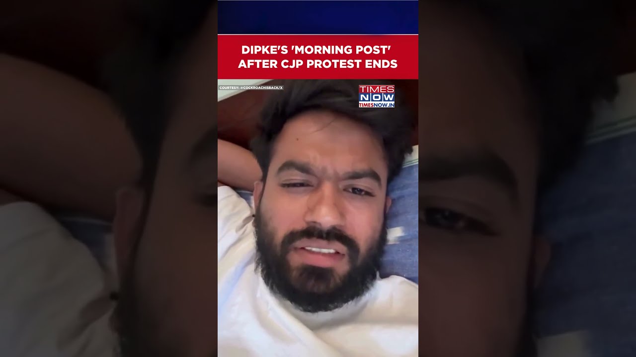 CJP Founder Abhijeet Dipke's 'Morning Post' After CJP Protest Ends | Sonam Wangchuk News #shorts