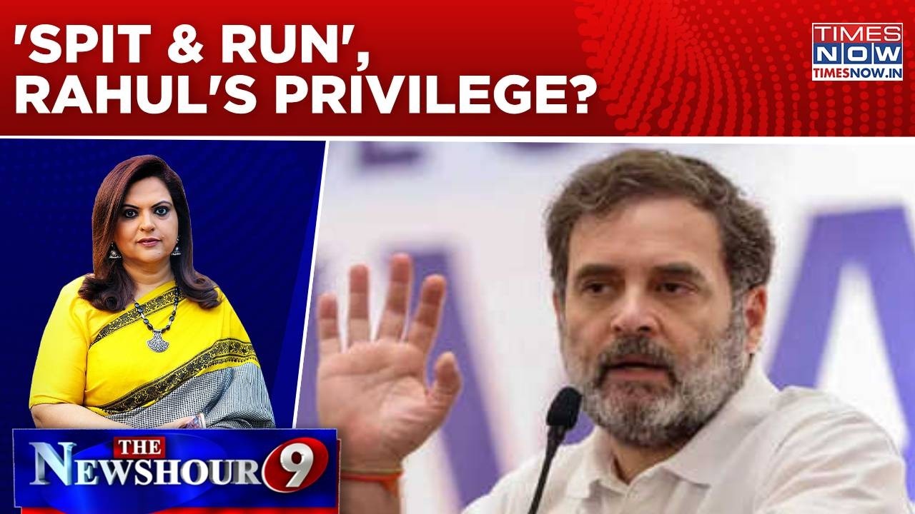 Rahul Tries To 'Choke' PM On Trade Deal With 'Sold Bharat Mata' Dig|'Spit & Run', Rahul's Privilege?