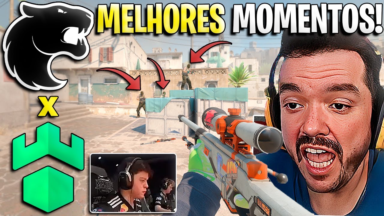 QUE SHOW DE CS! BRASIL x BRASIL!🔥 FURIA x IMPERIAL - (MELHORES MOMENTOS) major Budapeste! (GAULES)