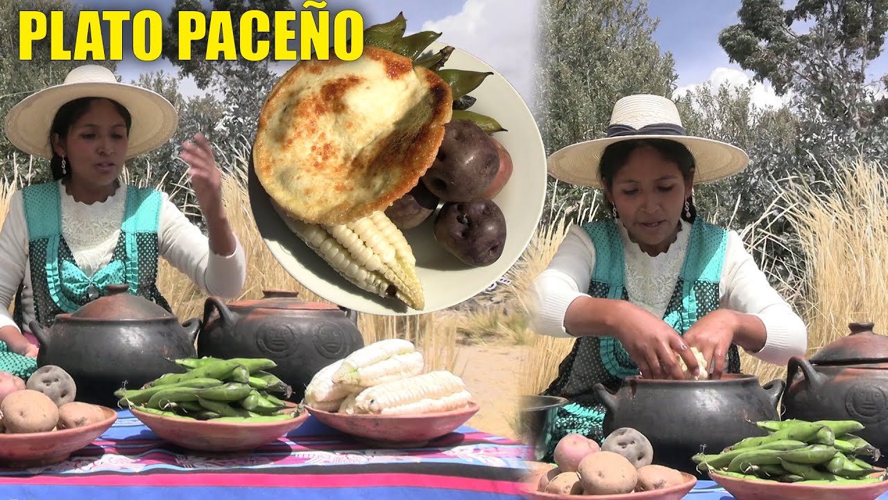 PLATO PACEÑO RECETA DE COCINA CON CHOLITA JULIA