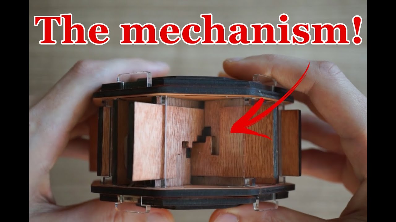 The Prison box - Help the prisoners escape this puzzle box!