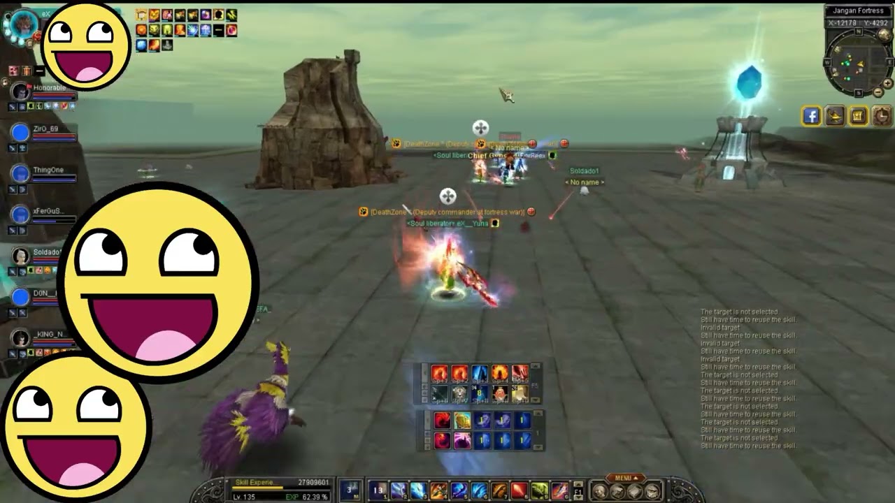 Fortress War Jangan Vs Destroyers - Silkroad Online, Theia. LATINOS.