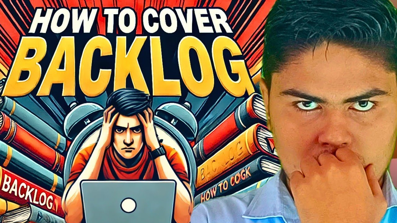 JEE 2026: How to Finish Backlogs 🔥 | Backlog Removal Strategy | Snehit Mishra