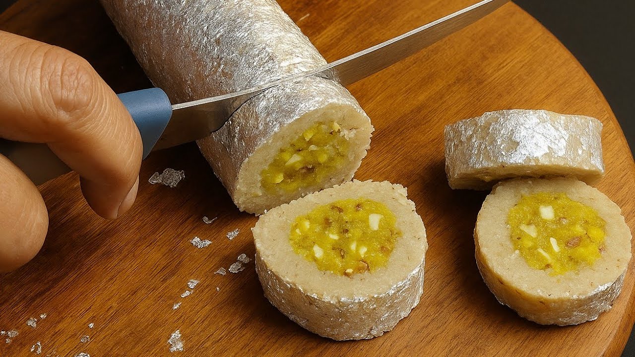 इस तरह की मिठाई बनाकर देखें , मेहमान भी पूछेंगे किस होटल से खरीदा | Makhana Coconut Roll sweets 👌