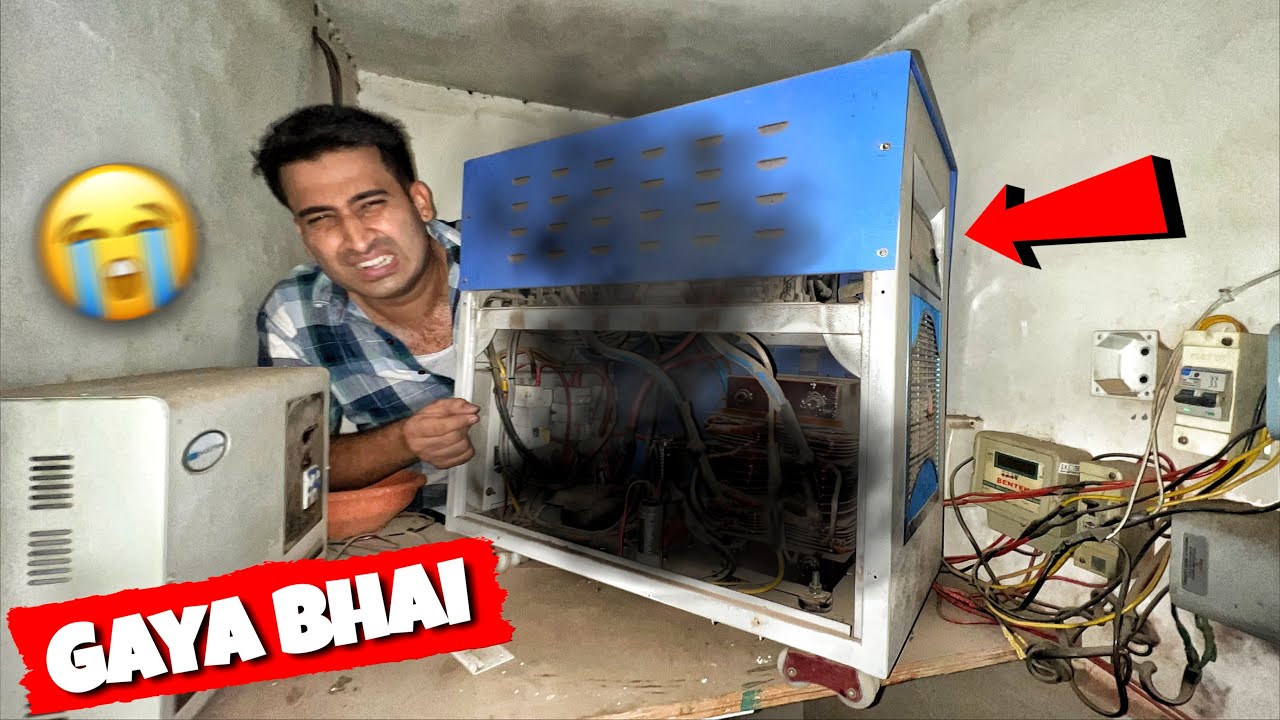 ₹50000 Ka Inverter Gaya Bhai 😢 Bhari Nuksaan Ho Gaya 😭