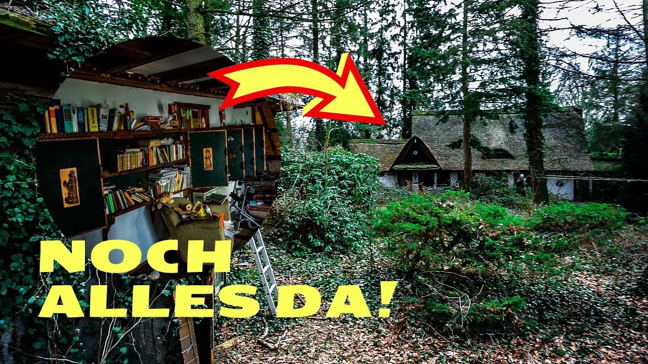 Das verlassene Reetdach-Haus - Komplett eingerichtetes Lost Place Highlight!