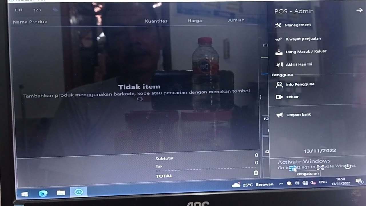 Setting Printer Thermal VSC
