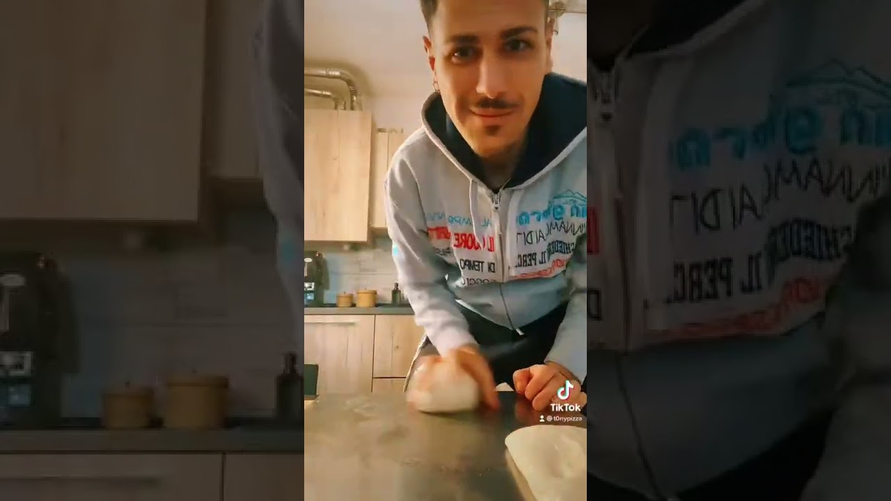 Staglio impasto al 63% di idratazione con petra 5063 #tictoc #intagram #viralvideo #impasto