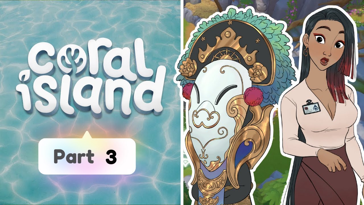 I Got ZAPPED in the Forest...⚡| Coral Island Gameplay Walkthrough #3 (1.0)